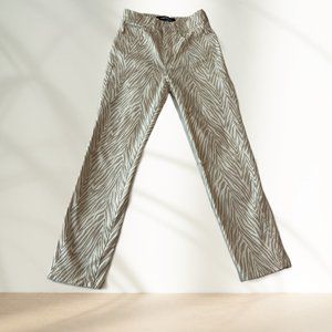 Express Zebra Print Denim